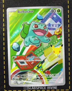 2026 POKEMON MEP EN-ME BLACK STAR PROMO #037 BULBASAUR (#1 - Image 1