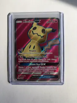 Pokemon Sun & Moon Full Art - Lost Thunder 206/214 Mimikyu GX - Image 1