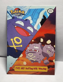 1999 Topps Pokemon TV Animation Series 1 Koffing/Weezing #TV13 - Image 1