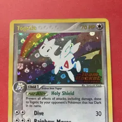 Togetic EX Team Rocket Returns Rare Stamped Holo 14/109 MP Pokemon Vintage 2004 - Image 3