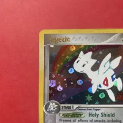 Togetic EX Team Rocket Returns Rare Stamped Holo 14/109 MP Pokemon Vintage 2004 - Image 5