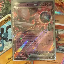 1 Mewtwo Ex + 50 Holo Rare Pokemon TCG Holo Lot Tyranitar Charmeleon Mewtwo ex - Image 2
