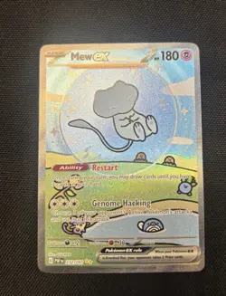 Pokemon TCG Paldean Fates Bubble Mew EX 232/091 Special Illustration Rare SIR NM - Image 2