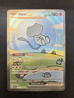 Pokemon TCG Paldean Fates Bubble Mew EX 232/091 Special Illustration Rare SIR NM - Image 3