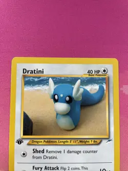 Pokemon Card Dratini Neo Destiny 1st Edition Common 63/105 Near Mint - Image 2