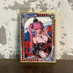NEW - One Piece Perona No-006 Limited Edition Anime Waifu Metal Card 34/50 - Image 1
