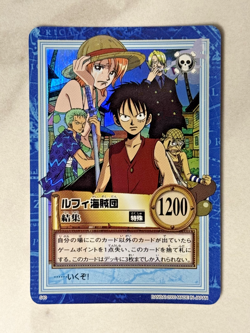 2000 Bandai One Piece Carddass Hyper Battle CCG Straw Hat Pirates S40 Japanese - Image 1