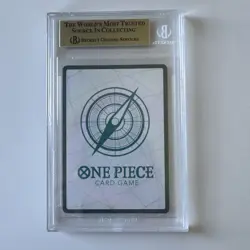One Piece The Azure Sea's Seven DON!! Card Egghead Gold OP14-EB04 BGS 10 - Image 2