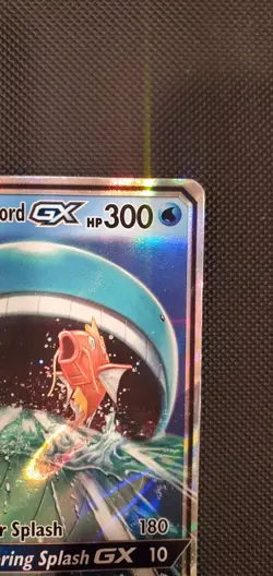 Pokemon TCG Magikarp Wailord Tag Team GX Full Art Holo Promo Card SM166 #SM166 - Image 3
