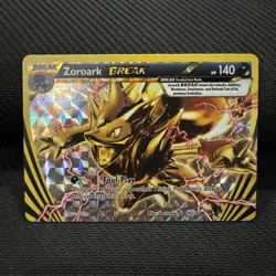 Zoroark BREAK - 92/162 - Pokemon Breakthrough XY Ultra Rare Card NM - Image 1