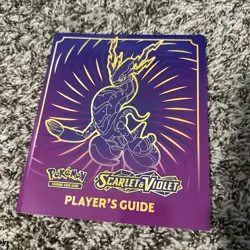 2023 Pokemon Scarlet & Violet Base Set Trainer Purple Booklet - Player Guide - Image 1