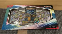 Pokemon Prismatic Evolutions Lucario EX and Tyranitar EX Premium Collection - Image 1