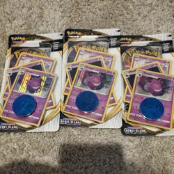 Pokemon TCG S&S: Rebel Clash Blister Booster Pack - w/3 Promos and Coin - NEW - Image 2