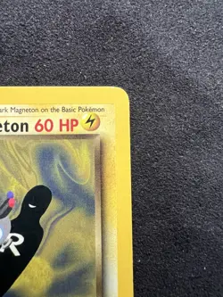 LP Dark Magneton 28/82 Team Rocket Regular Non Holo Rare Vintage Card Pokemon - Image 3
