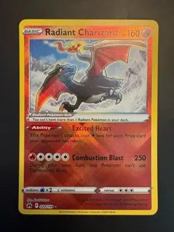 Pokemon TCG Holo Radiant Card Lot Charizard, Greninja, Etc. - Image 2
