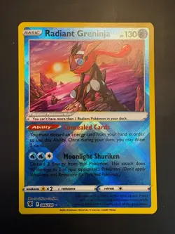 Pokemon TCG Holo Radiant Card Lot Charizard, Greninja, Etc. - Image 4