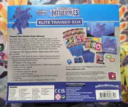 Pokemon Sword and Shield Battle Styles Elite Trainer Box Card Game Blue 820650808357 - Image 3