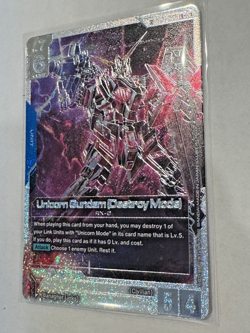 2X Unicorn Gundam Destroy mode SP GD04 + Graceful Demeanor Cards Phantom Aria - Image 4
