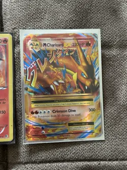 Pokemon Charizard Card Lot 3 Holo English XY Set MCharizard EX Split Bomb - Image 2