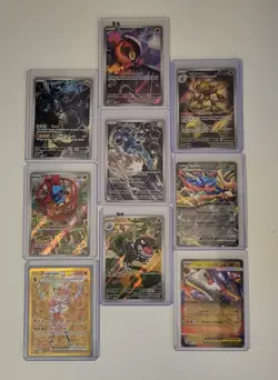 Pokemon TCG lot of 9 NM Black Star Promo Cards Top Loaded Box Shipped US Seller - Image 1