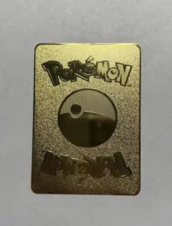 Thicc Jigglypuff Gold Metal High Quality Fan Art Card Funny Collectible Gift - Image 2