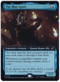 The Blue Spirit (Rare Extended Art) 0178 - Avatar: The Last Airbender Holo - Image 1