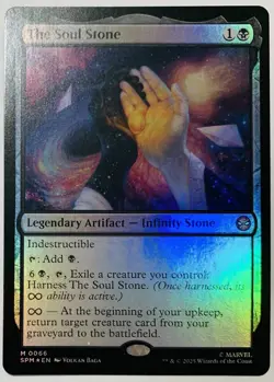 Magic: The Gathering - Marvel's Spider-Man - The Soul Stone - Foil - Mythic - Image 1