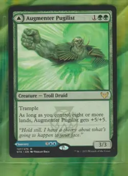 Augmenter Pugilist / Echoing Equation Strixhaven: School of Mages Magic MTG RARE - Image 1