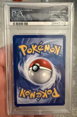 2000 POKEMON PROMO BLACK STAR POKEMON LEAGUE #18 TEAM ROCKET'S MEOWTH PSA 10 - Image 2