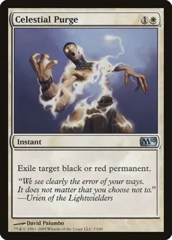 Celestial Purge - Foil Magic 2010 LP MTG - Image 1