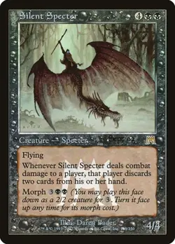 Silent Specter - Foil Prerelease Promo Prerelease Events LP MTG - Image 1
