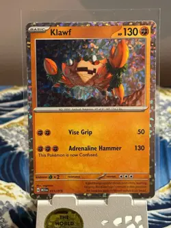 Klawf 11/15 McDonald's Promos 2023 Holo Pokemon Light Play+ - Image 1
