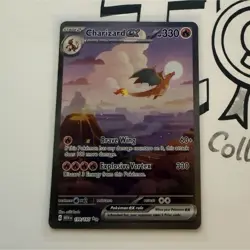 The Pokemon Company Charizard ex 199/165 SV 151 SIR Holo English 330HP - Image 1