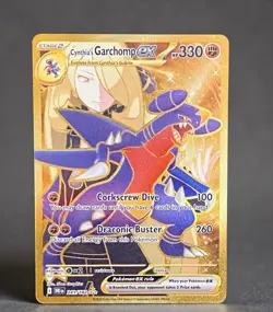 Pokemon Cynthia’s Garchomp Ex #241/182: SV Destined Rivals (Read Description) 🔥 - Image 1