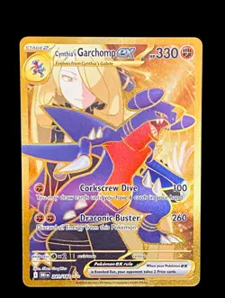 Pokemon Cynthia’s Garchomp Ex #241/182: SV Destined Rivals (Read Description) 🔥 - Image 2