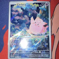 Pokemon TCG Clefairy 094/088 Perfect Order Illustration Rare Holo ENG 70HP - Image 1