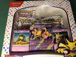 Pokemon TCG Scarlet & Violet 151 ALAKAZAM EX COLLECTION Box FACTORY SEALED - Image 4