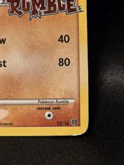 2009 Pokemon Rumble Lucario Card 12/16 TCG PLAYED - Image 4