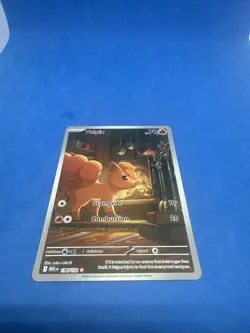 Pokemon Vulpix 138/132 Illustration Rare Mega Evolution IR - Image 3