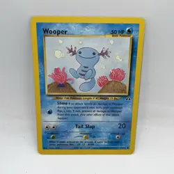Wooper 71/75 Neo Discovery Regular Pokemon TCG WOTC - Image 1