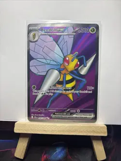 Beedrill ex 098/086 Ultra Rare Full Art Pokemon TCG Chaos Rising CRI English NM - Image 1