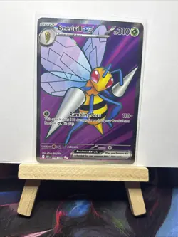 Beedrill ex 098/086 Ultra Rare Full Art Pokemon TCG Chaos Rising CRI English NM - Image 3