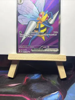 Beedrill ex 098/086 Ultra Rare Full Art Pokemon TCG Chaos Rising CRI English NM - Image 4