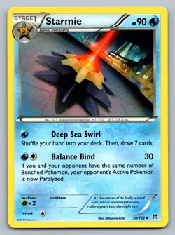 Pokemon TCG XY - BREAKthrough Starmie 30/162 - Image 1