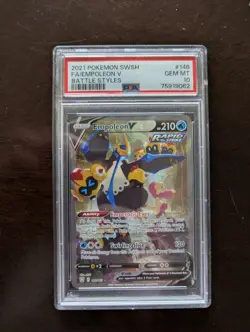 Pokemon Empoleon v Full Alternative Art Battle Style #146 PSA 10 - Image 1