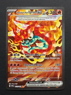 Pokemon Twilight Masquerade - Hearthflame Mask Ogerpon SIR ex #212/167 - Image 1