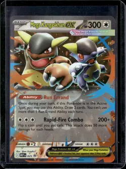 Mega Kangaskhan Ex - 025 / Black Star Promo 2025 (NM) / Pokemon TCG - Image 1
