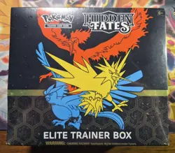 Pokemon TCG: Hidden Fates Elite Trainer Box New Sealed 820650804731 - Image 1
