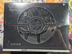 Pokemon TCG Sword & Shield Zacian ETB Elite Trainer Box Plus Factory Sealed - Image 1
