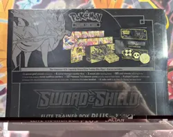 Pokemon TCG Sword & Shield Zacian ETB Elite Trainer Box Plus Factory Sealed - Image 3